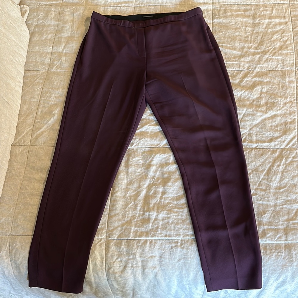Eliezer Tahari Pants Eggplant